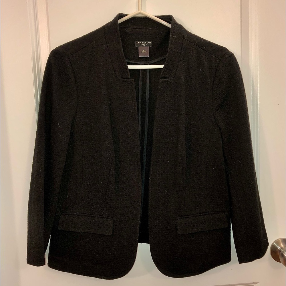 Ann Taylor Petite black blazer
